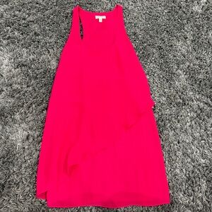 Silence + Noise Scoop Neck Mini Dress in Pink, Size S